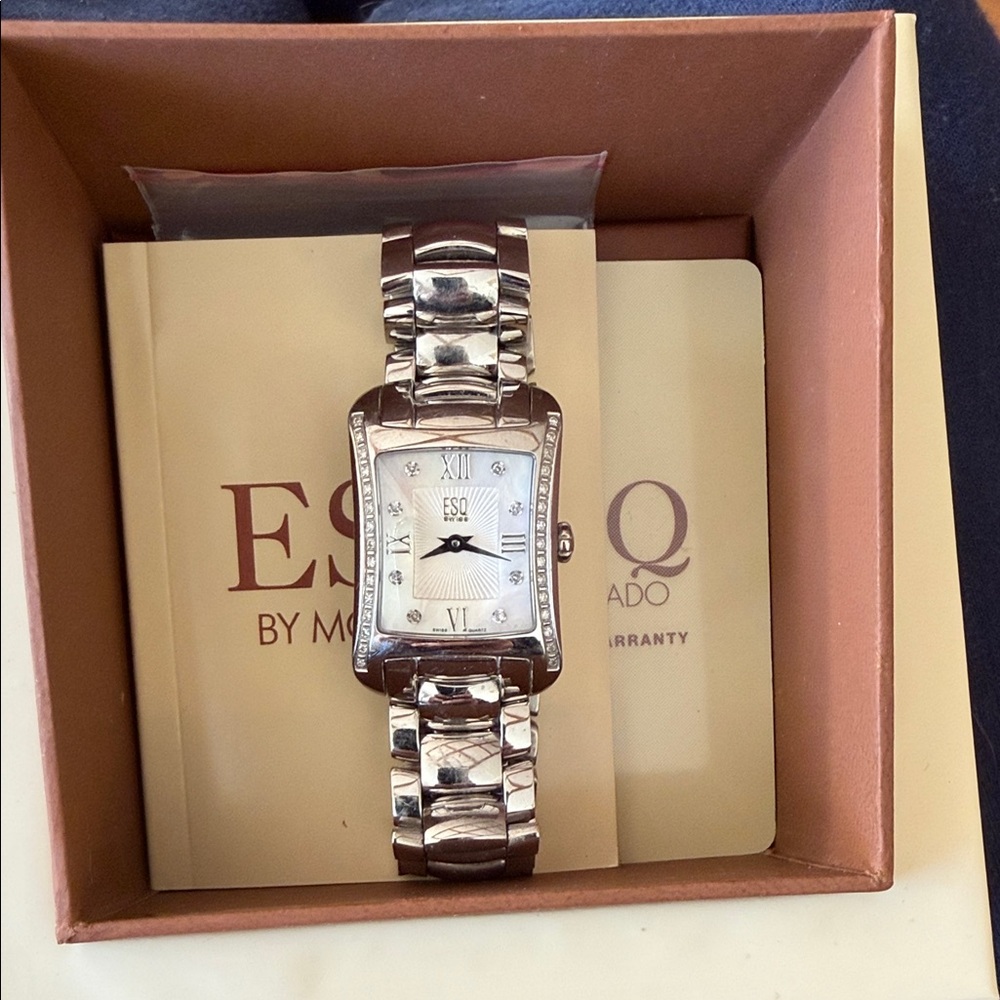 ESQ by Movado Woman’s Watch - Verona Silver